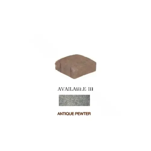 6" X 6" Plaza Stone Square Paver Antique Pewter