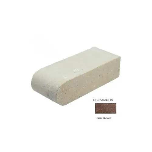 60mm Bullnose Coping Dark Brown 60mm Bullnose Coping Dark Brown