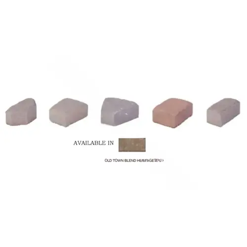 60mm Plaza Stone Circle Pavers Bundled Old Town Blend 60mm Plaza Stone Circle Pavers Bundled Old Town Blend