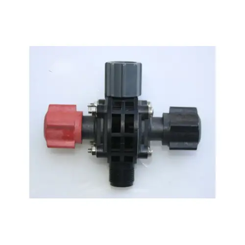 0.5" Black Multifunction Valve