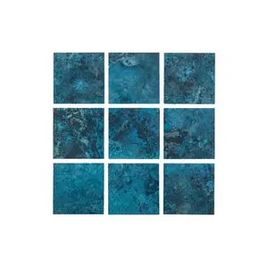 CRZ64 CRZKEYCOO MOS2 Crzkeycoo Mos2 2x2 Key West Cool Waves Mosaic