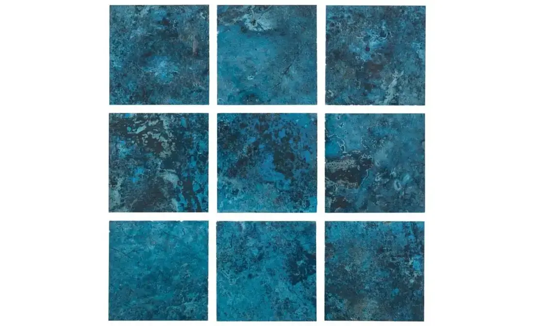 CRZ64 CRZKEYCOO MOS2 Crzkeycoo Mos2 2x2 Key West Cool Waves Mosaic