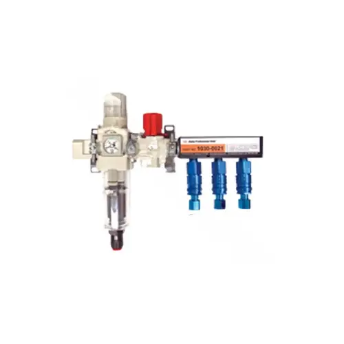 53 Cfm .375" Filter/regulator Manifold System 53 Cfm .375" Filter/regulator Manifold System