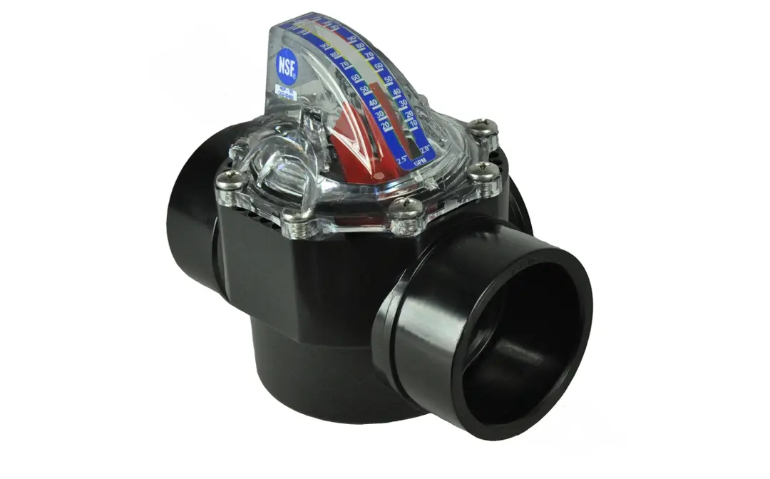 H2Flow Controls Inc 3 Flowvis Flow Meter Gray FV-3 H2Flow Controls Inc 3 Flowvis Flow Meter Gray FV-3