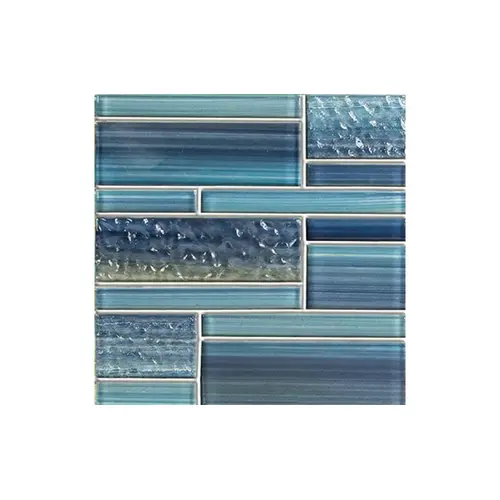 Cvkbgbr1 Cloud Blue  Bamboo Glass Blend Random