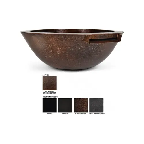 31" Gry Hamm Legacy Short Metallic Fire & Water Bowl 31" Gry Hamm Legacy Short Metallic Fire & Water Bowl