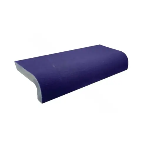 2" X 6" Blue Non-skid Safety Bullnose Edge And Step Trim