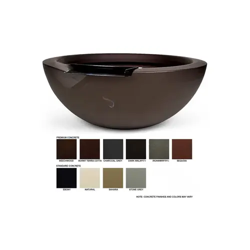 30" Sahara Legacy Concrete Water Bowl