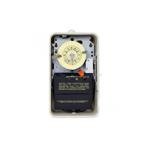 110v Spst Outdoor Time Clock W/ Fireman's Switch 110v Spst Outdoor Time Clock W/ Fireman's Switch