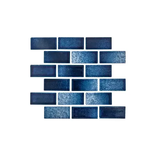 Masbbm1  1x2 Blend Brick Blue Mix Bbm1