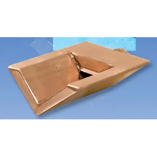 6" Copper Wedge Scupper 6" Copper Wedge Scupper