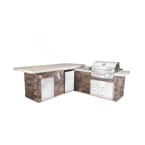 Gry Barbecue Bb 300 Ng Island Gray