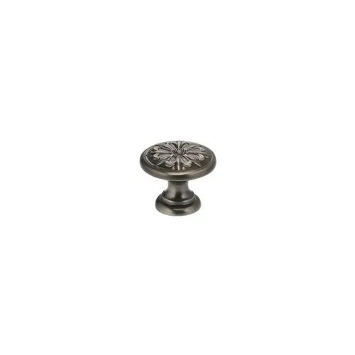 1-3/16" Ornate Cabinet Knob Antique Nickel Finish 1-3/16" Ornate Cabinet Knob Antique Nickel Finish