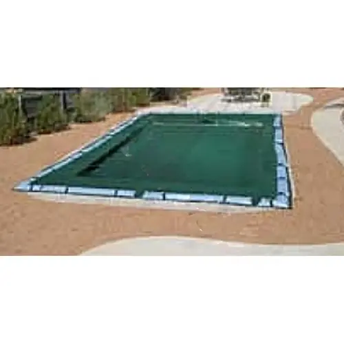 20' X 40' Unbound Rectangle In-ground Winter Cover With 12 Year Warranty