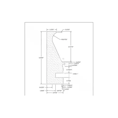8' Capstone Clip-loc Form W/ Flex-track - pack of 14
