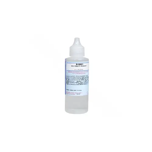 Molybdate Reagent 2 Oz Dropper Bottle Clear Molybdate Reagent 2 Oz Dropper Bottle Clear