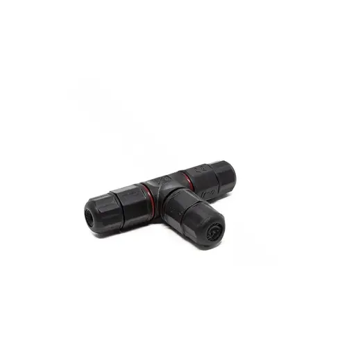 Seasonal Source 2 Pin Tee Connector 12v-120v Seasonal Source 2 Pin Tee Connector 12v-120v