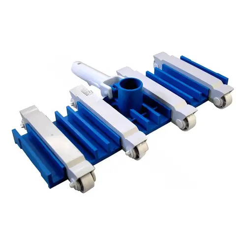 Ps051 Deluxe Series 14" Flex Vac Head W/ Abs Handle Blue/White