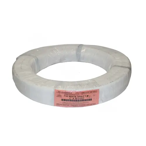 .75"x50' White Flex Pipe