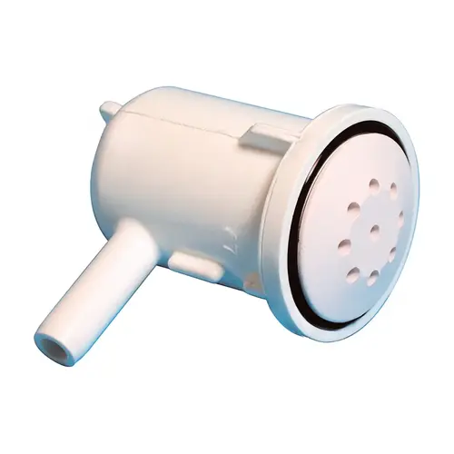 3/8"b 90 White Top Flow Air Injector 3/8"b 90 White Top Flow Air Injector