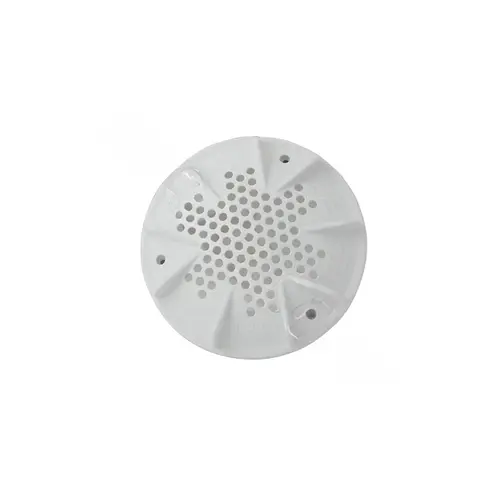 10" White Pdr2 Drain Grate 10" White Pdr2 Drain Grate