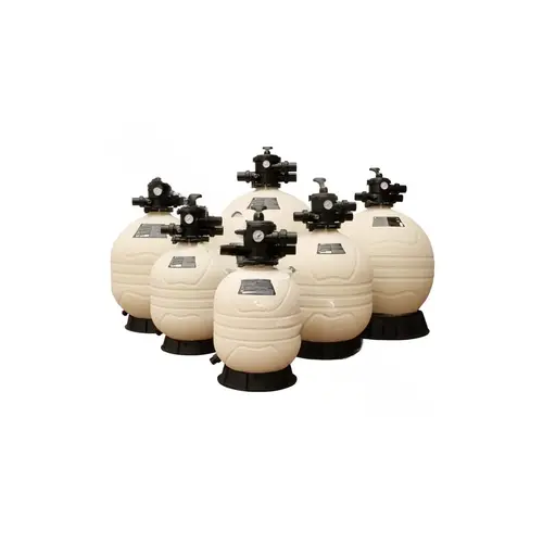 24" Diameter Emaux Mfv Series Top Mount Plastic Filter With 1.5" Valve