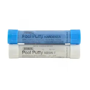 ATLAS MINERALS & CHEMICALS INC 530318 14 Oz White Two-part Epoxybond Pool Putty