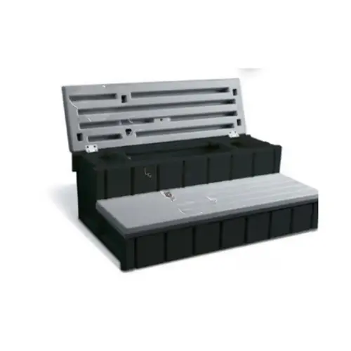 Storage Step 36" Deep Gry Black Sidewalls Storage Step 36" Deep Gry Black Sidewalls