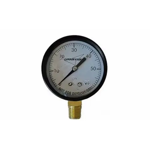 4.5" No-lead Steel Pressure Gauge With 1/4" Bottom Mount Mip Connection 0-60 Psi 4.5" No-lead Steel Pressure Gauge With 1/4" Bottom Mount Mip Connection 0-60 Psi