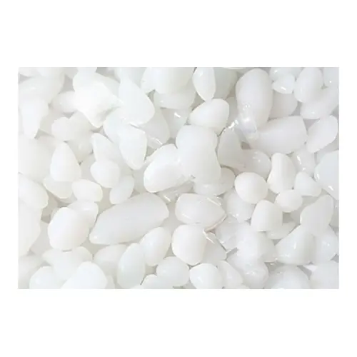 50 Lb 2-4mm Jelly Bean Standard Glass Beads White 50 Lb 2-4mm Jelly Bean Standard Glass Beads White