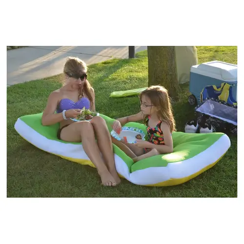 Limon Aqua Cloud Green/yellow Floating Matress Limon Aqua Cloud Green/yellow Floating Matress