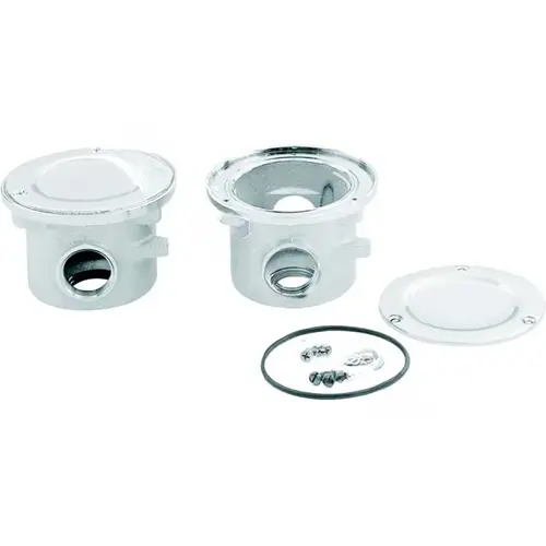 Flush Deck Box .75" Chrome