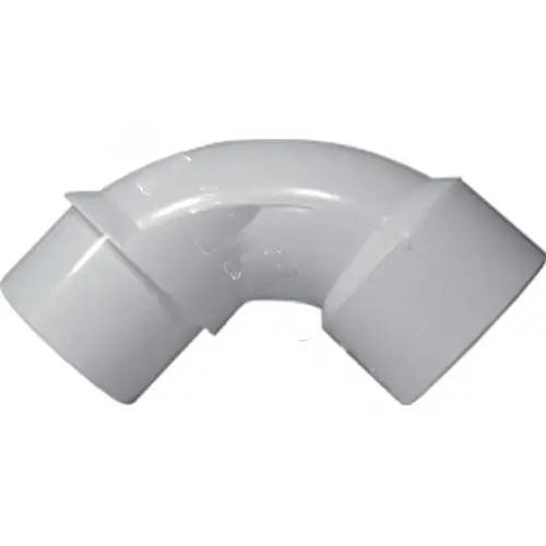 3" X 3" Spigot X Slip Sch 40 Pvc 90 Degree Street Elbow White 3" X 3" Spigot X Slip Sch 40 Pvc 90 Degree Street Elbow White