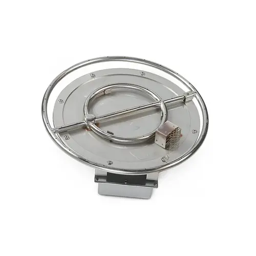 18" Manual Liquid Propane Round Fire Pit Insert