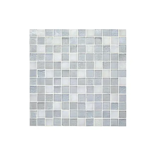 Shell1x1 15sht/ Pacific Coast 1x1 Glass Tile Shell1x1 15sht/ Pacific Coast 1x1 Glass Tile