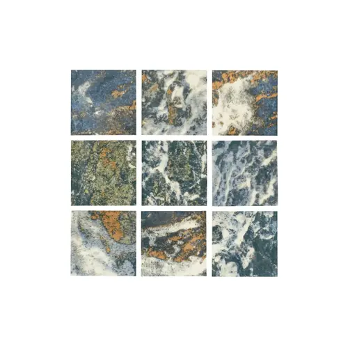 Sargasso Collection Maya Tile 2" X 2"