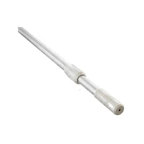Ps132s 8'-16' Deluxe Series Ribbed Outer Lock Telepole Silver