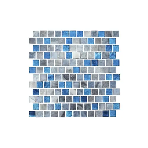 1" X 1" Aquarius Collection Royal Tile
