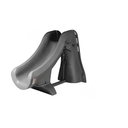 Gray Slideaway Removable In Ground Pool Slide Gray Slideaway Removable In Ground Pool Slide
