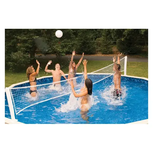 Pool Jam Above Ground Pool Basketball And Volleyball Combo Pool Jam Above Ground Pool Basketball And Volleyball Combo