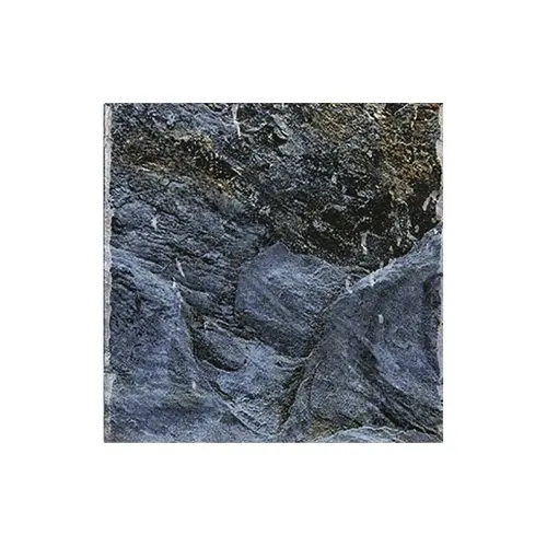 Oxford Collection Blue Bullnose Tile 6" X 6"