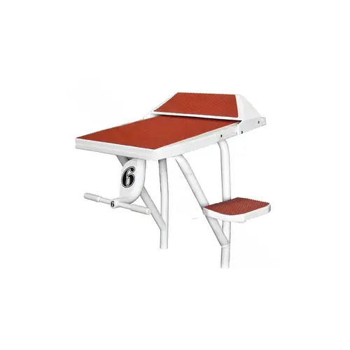 Velocity Dual Post Starting Block With Sand Tread Velocity Dual Post Starting Block With Sand Tread