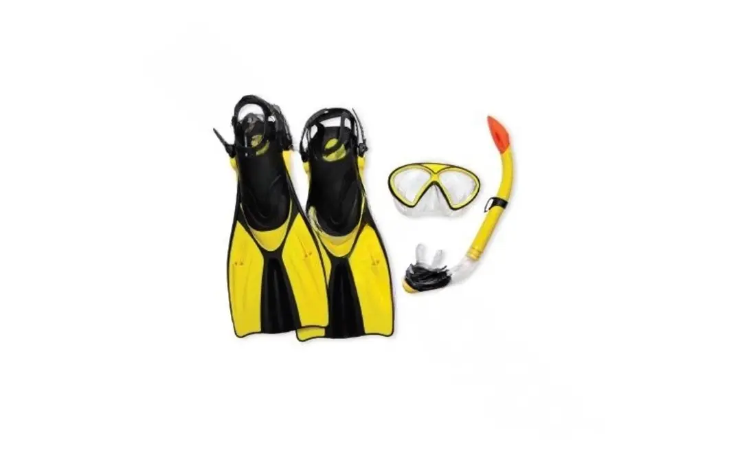 Swimline Thermotech Snorkeling Set Youth/adult Fin Size Junior 6-8 99206 Swimline Thermotech Snorkeling Set Youth/adult Fin Size Junior 6-8 99206