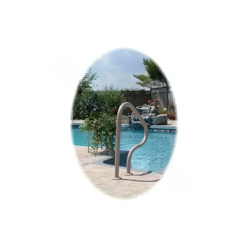 26" Black 3-bend Return-to-deck Figure-4 Grab Rail 26" Black 3-bend Return-to-deck Figure-4 Grab Rail