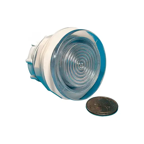 2-1/8" Mini Plastic Spa Light Assembly Clear 2-1/8" Mini Plastic Spa Light Assembly Clear