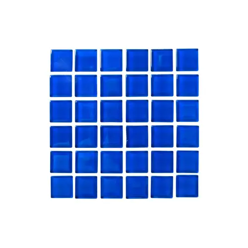 15 Solid Dark Blue 1x1 1.0 Sf/sht BTI-37-1164 - 15SQF per case 15 Solid Dark Blue 1x1 1.0 Sf/sht BTI-37-1164 - 15SQF per case