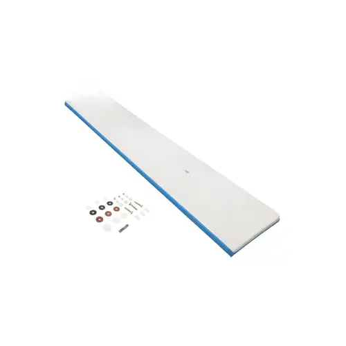 8' Blue Duro-spring Diving Board W/ White Tread 8' Blue Duro-spring Diving Board W/ White Tread
