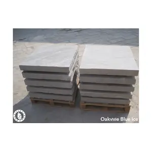 OAKVILLE NATURAL STONE CORP 125855 Bi-pc-24x24 24"x24"x3" Blue Ice Pier Cap