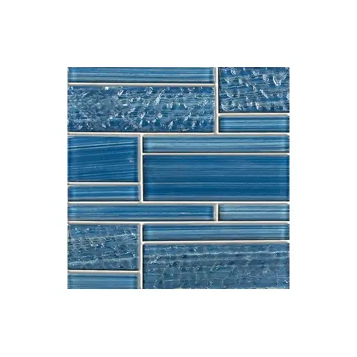 Cvkbgbr2 Atlantic Blue  Bamboo Glass Blend Random