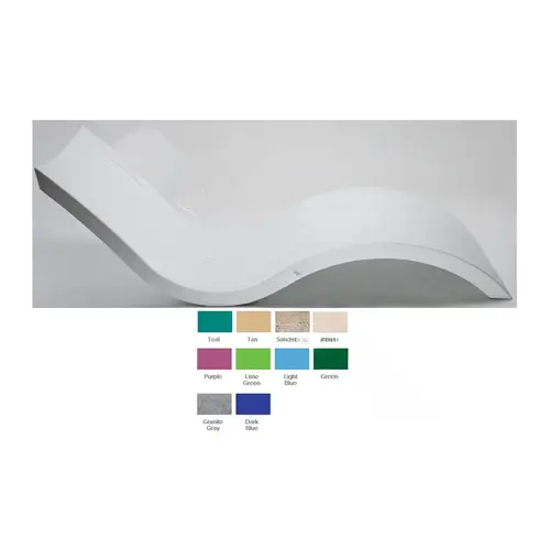 Tan 0-9" Water Chaise Tan 0-9" Water Chaise